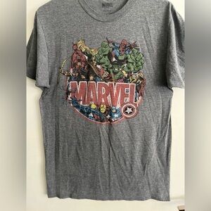 Marvel Heroes Gray T-Shirt